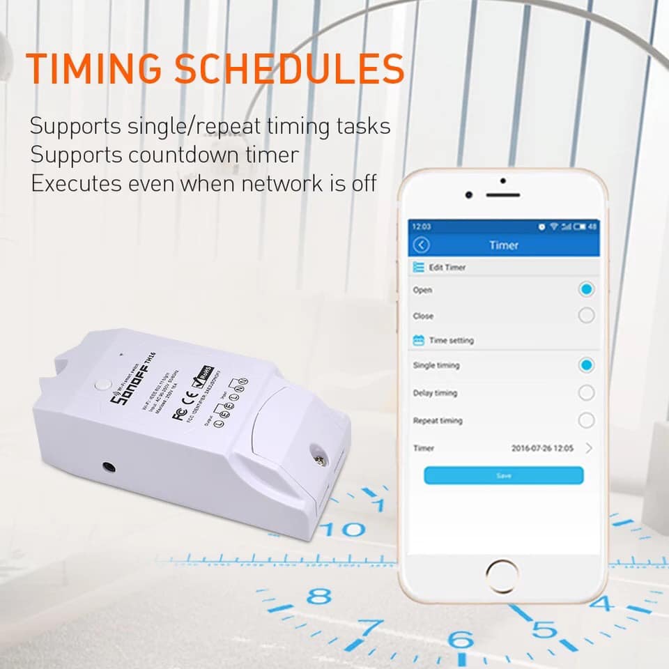 Sonoff th10, 16 ,เซนเซอร์