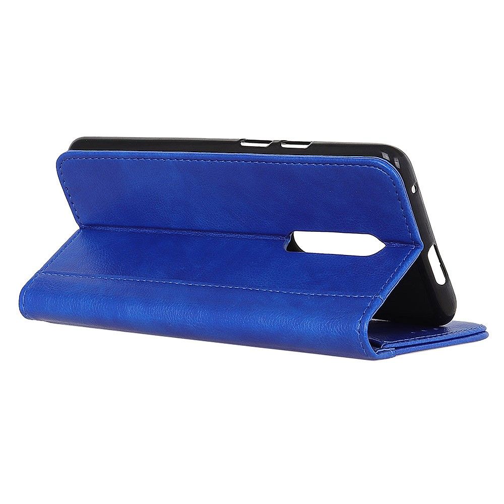 Case OnePlus 7 Pro #เคสฝาพับหนังแยกผิวลิ้นจี่ ปิดแม่เหล็กดูดซับอัตโนมัติ