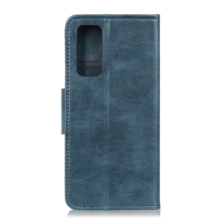 Case Huawei Y7a #เคสฝาพับหนัง PU มีช่องใส่บัตรแถบปิดแม่เหล็กพับตั้งได้ Magnetic Closure Wallet Lanyard Leather