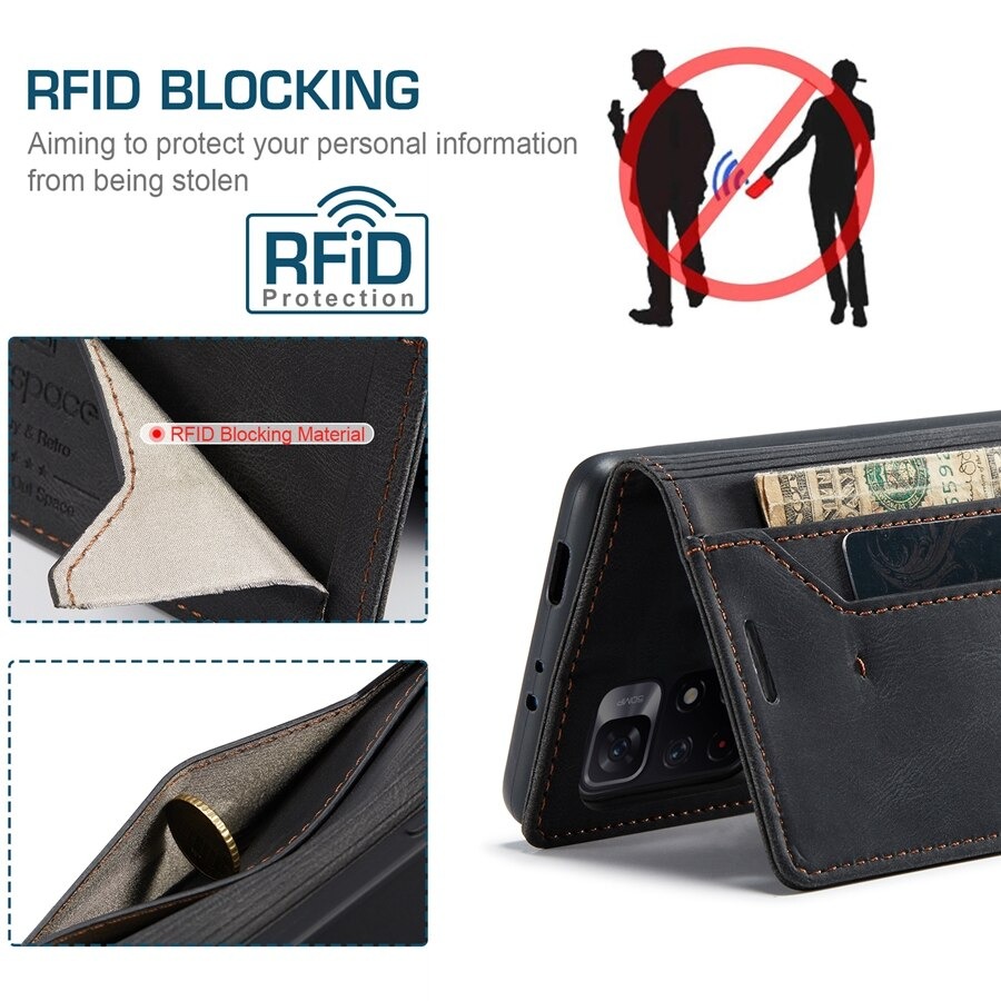 เคส Samsung Galaxy S20 FE / S20 FE 5G #เคสฝาพับหนัง PU แบบกระเป๋าสตางค์ AUTSPACE Series RFID Blocking Retro Matte Leather Wallet