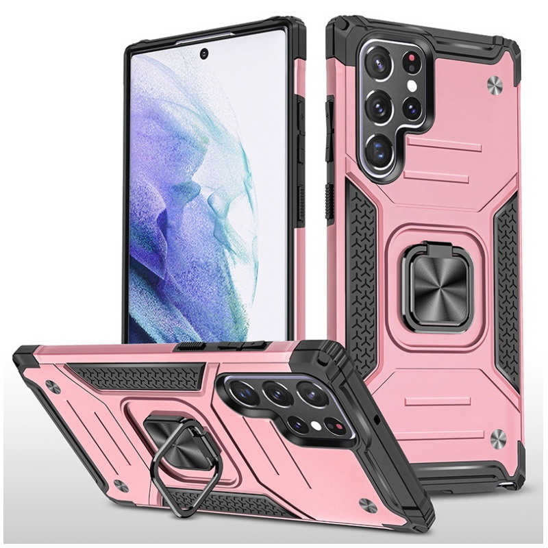 เคส Samsung Galaxy S23+ 5G #เคสฝาหลัง Hybrid TPU+PC มีแหวนสวมนิ้ว (สินค้าตัวอย่างสินค้าจริงตรงตามรุ่น)