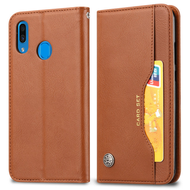 เคส Samsung Galaxy A30/A20 #เคสฝาพับแบบกระเป๋าสตางค์หนัง PU มีช่องเสียบบัตรคุณภาพดีราคาถูก
