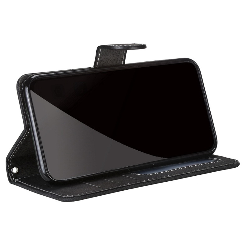 Case Samsung Galaxy A71 5G SM-A716F #เคสฝาพับหนัง PU ปกหนังสไตล์วินเทจผิวด้านแถบปิดแม่เหล็ก Vintage Matte Flip PU Leather Cover Magnetic Buckle Wallet Case Card Holder