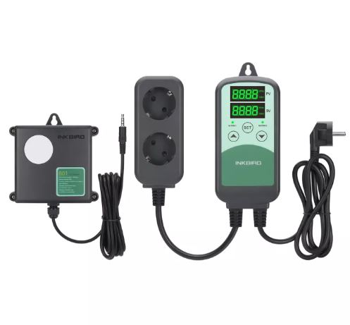 Inkbird ICC-500T CO2 ควบคุมก๊าซคาร์บอนไดออกไซด์สำหรับเติบโตห้องและเครื่องกำเนิดไฟฟ้า CO2,ที่มีเซ็นเซอร์ CO2สำหรับนักปลูก