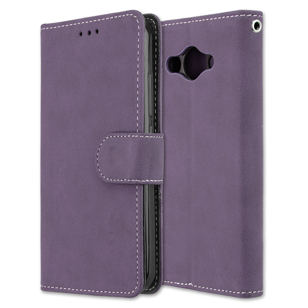 Case Huawei Y3 (2017) #เคสฝาพับสไตล์กระเป๋าสตางค์ Matte Finish Wallet PU Leather