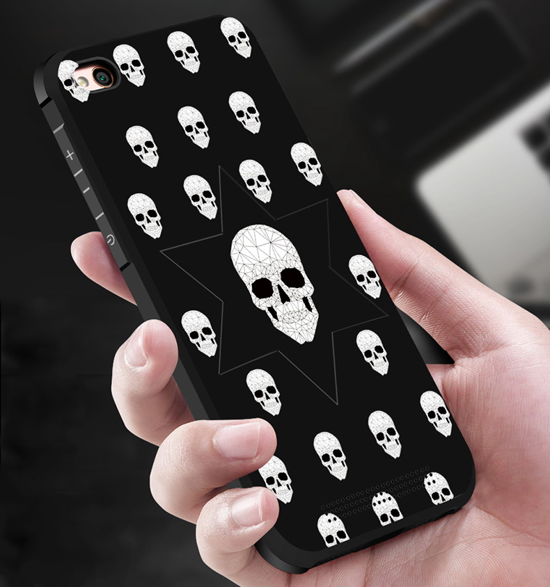 เคสXiaomi Redmi 5A #เคสฝาหลังกันกระแทกพิมพ์ลายนูน