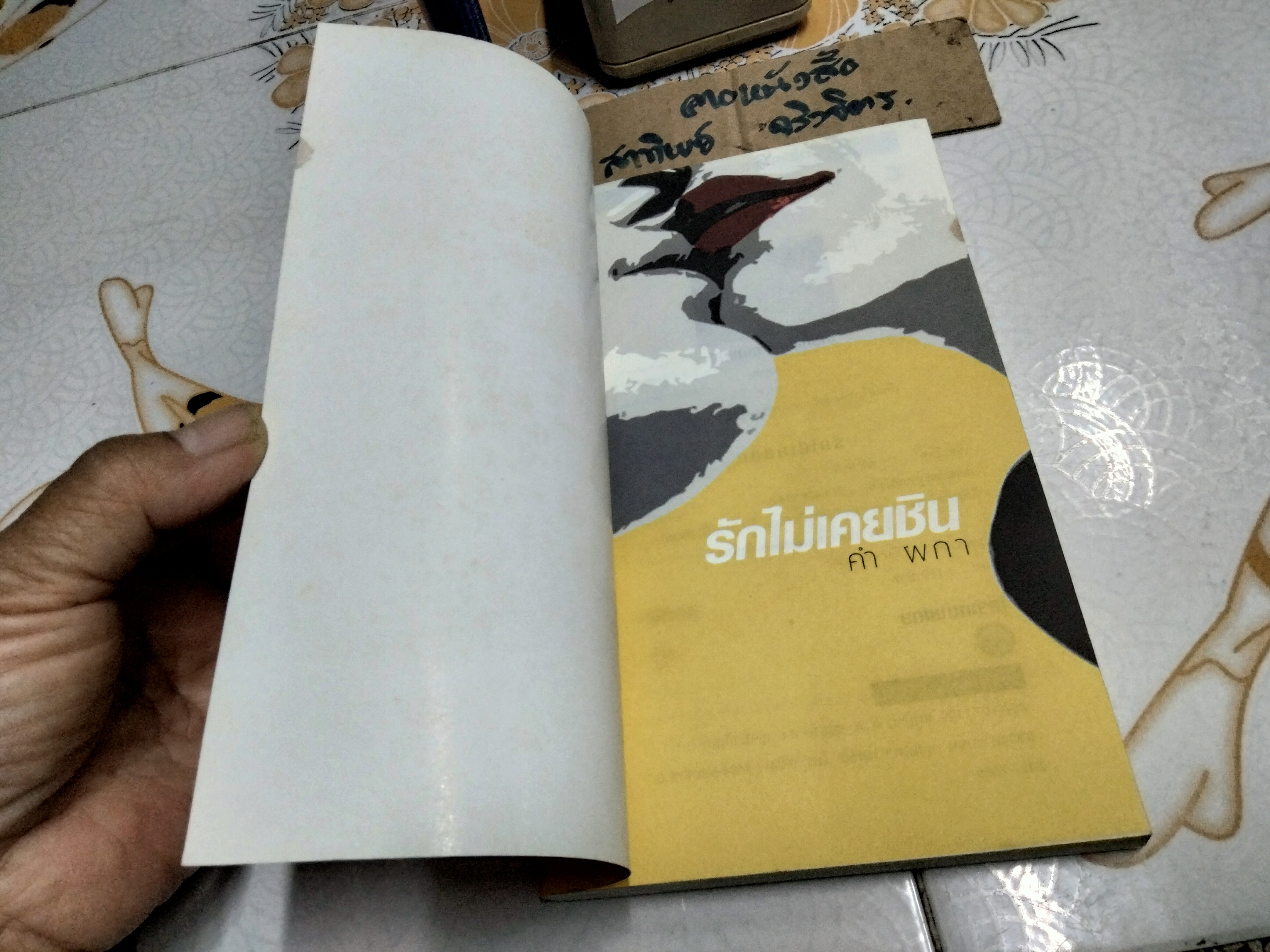 รักไม่เคยชิน โดย คำ ผกา พิมพ์ครั้งแรก พ.ศ.2547 สนพ.เลมอนที