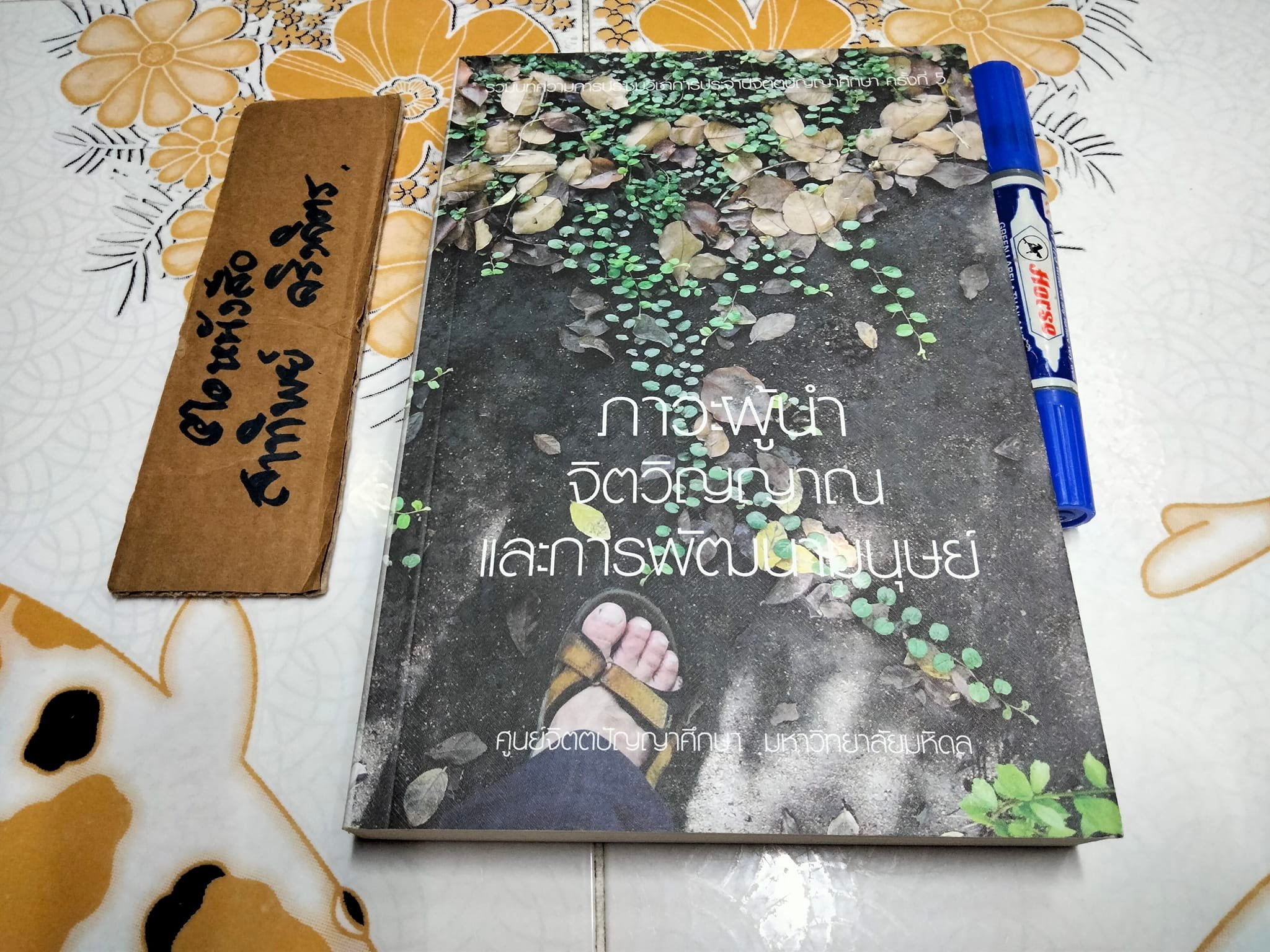 ภาวะผู้นำ จิตวิญญาณ และการพัฒนามนุษย์ (ภาษาไทย-อังกฤษ) - รวมบทความฯ