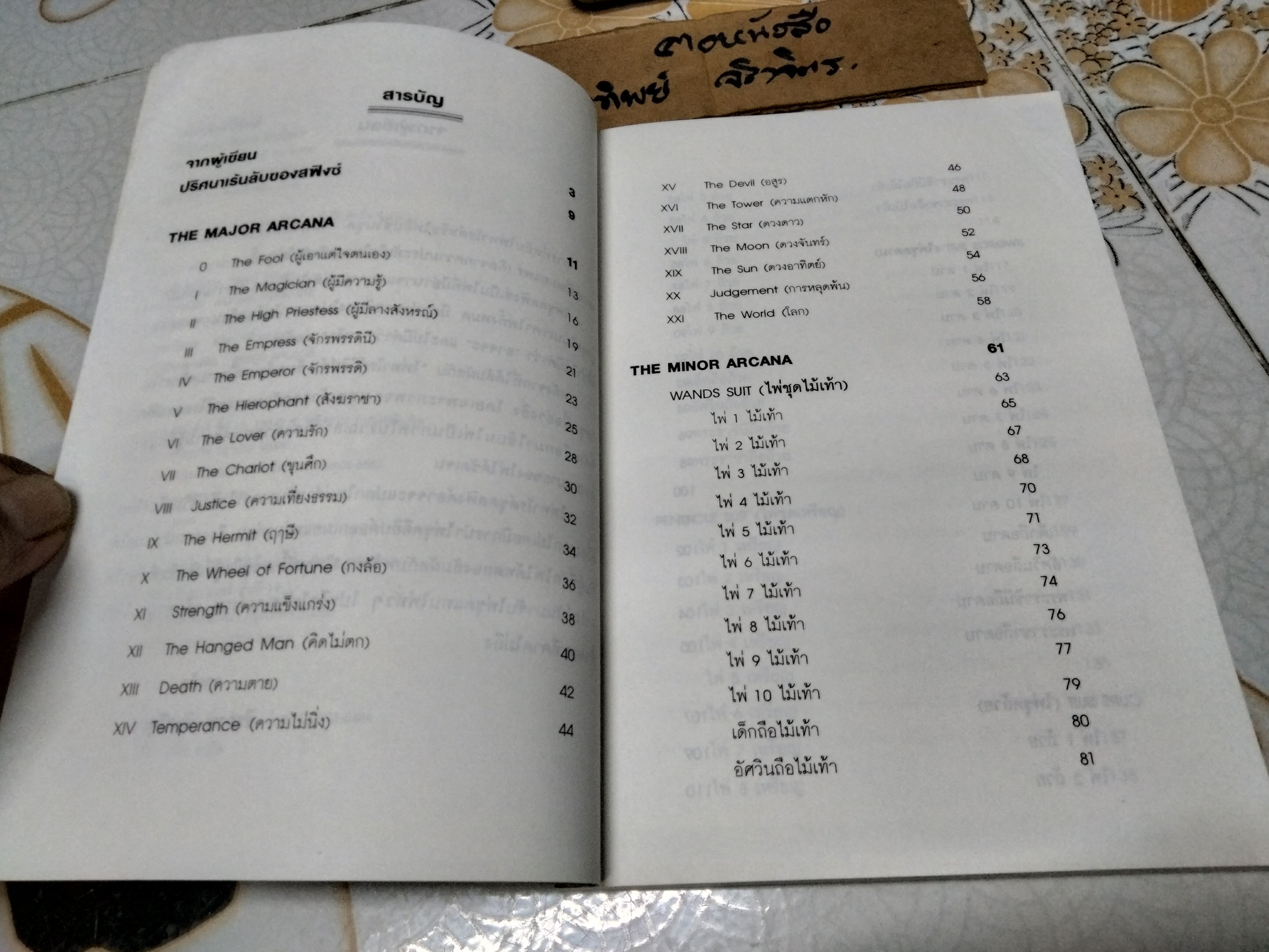 ไพ่ทาโรต์อียิปต์ (มีเฉพาะหนังสือ) โดย อ.ธีรภาพ ธีระศรีศุภร พิมพ์ครั้งแรก พ.ศ.2550 **สินค้าหมด**