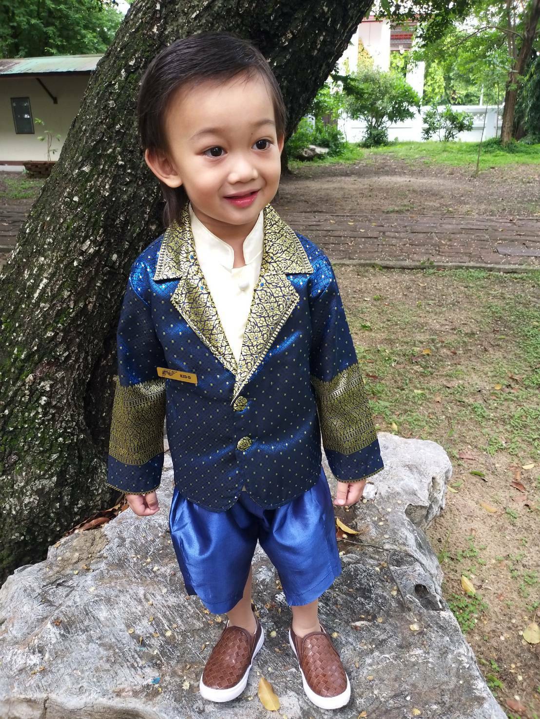 ชุดไทยเด็กชาย งานประณีต