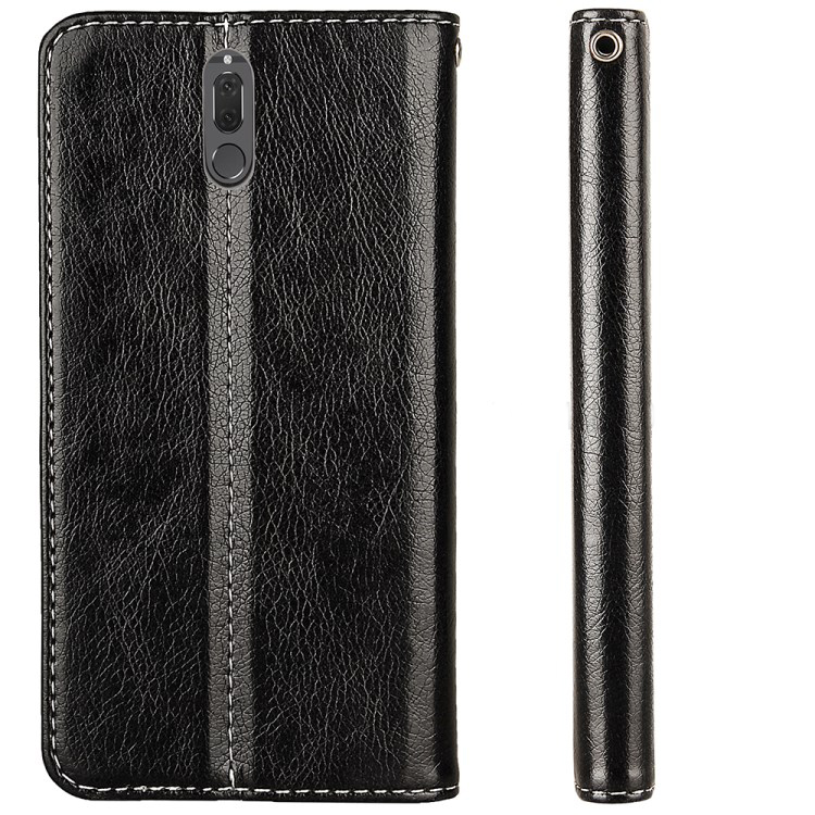 เคส Huawei nova 2i #เคสฝาพับหนัง PU สไตล์กระเป๋าสตางค์ Business Style Auto-absorbed PU Leather
