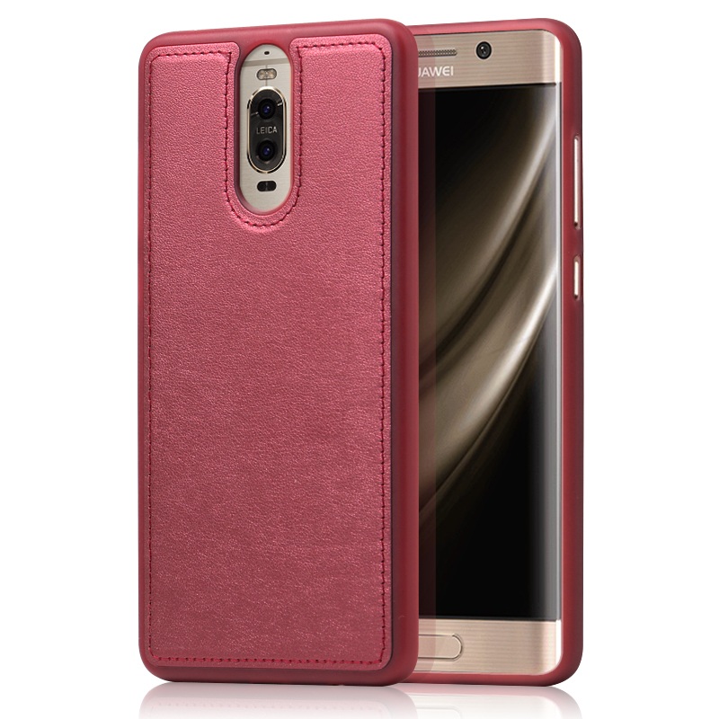 Case Huawei Mate 9 เคสฝาหลัง หนังเคลือบ TPU อย่างดี