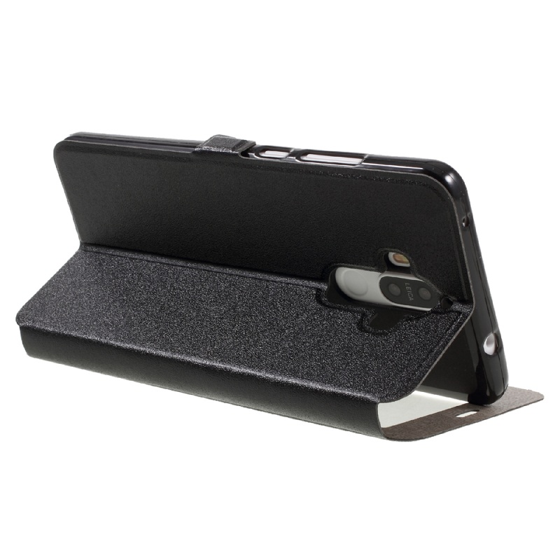 Case Huawei Mate 9 เคสฝาพับมีช่องวิว สีสันสวยงาม