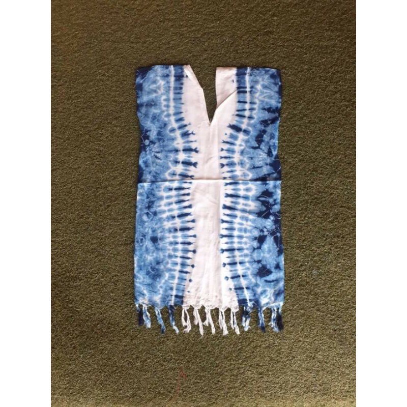 เดรสเด็กมัดย้อม