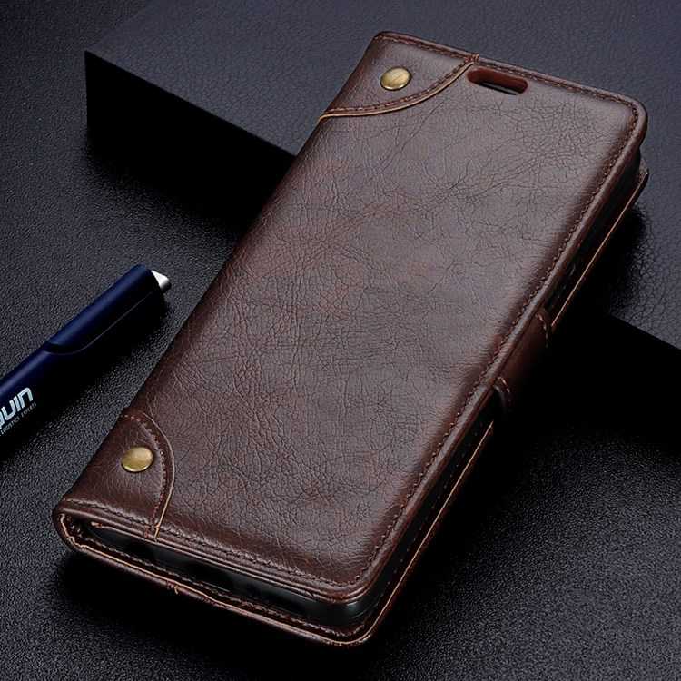 Case Huawei P30 #เคสฝาพับแบบกระเป๋าสตางค์ Textured PU Leather Protection เคสคุณภาพดีราคาถูก
