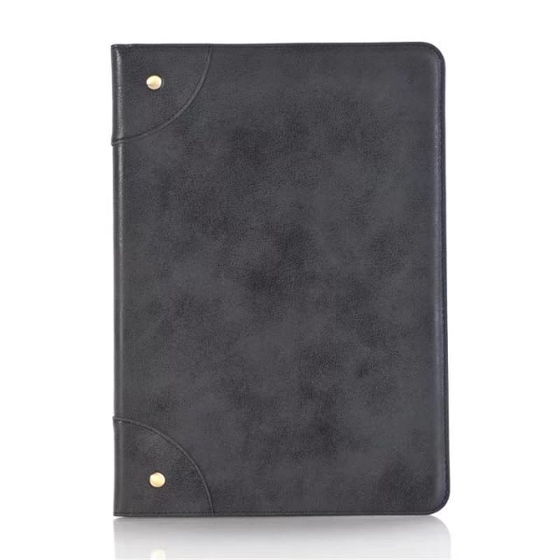 เคส Samsung Galaxy Tab A 8.0นิ้ว T350 T355 / P350 P355 #เคสฝาพับหนัง PU ผิวหนังม้าสไตล์ Retro แบบกระเป๋าสตางค์สมาร์ท Crazy Horse Texture Retro PU Leather