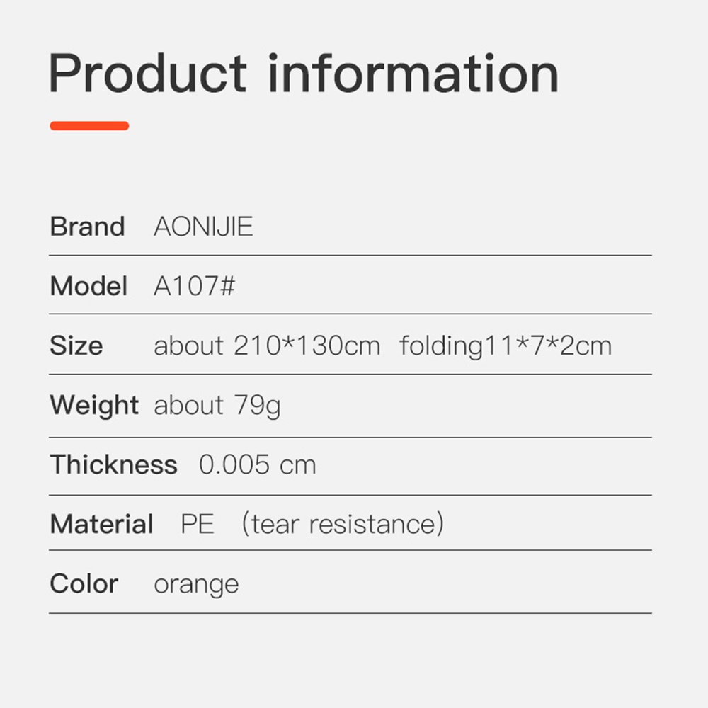 ผ้าห่มฉุกเฉิน Emergency Blanket อุปกรณ์ช่วยชีวิตและเพิ่มความอบอุ่นให้ร่างกาย (J1)