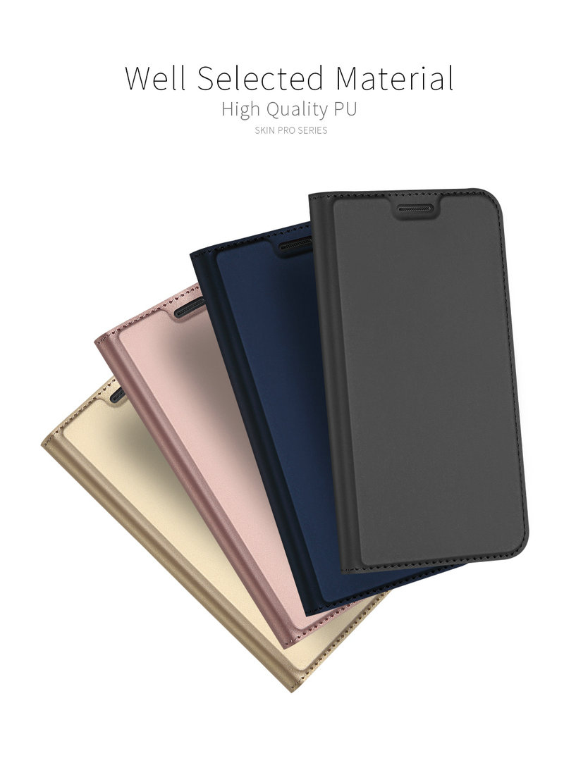 เคส Samsung Galaxy J4 (2018) #เคสฝาพับ DUX DUCIS Skin Pro Series คุณภาพดีราคาถูก