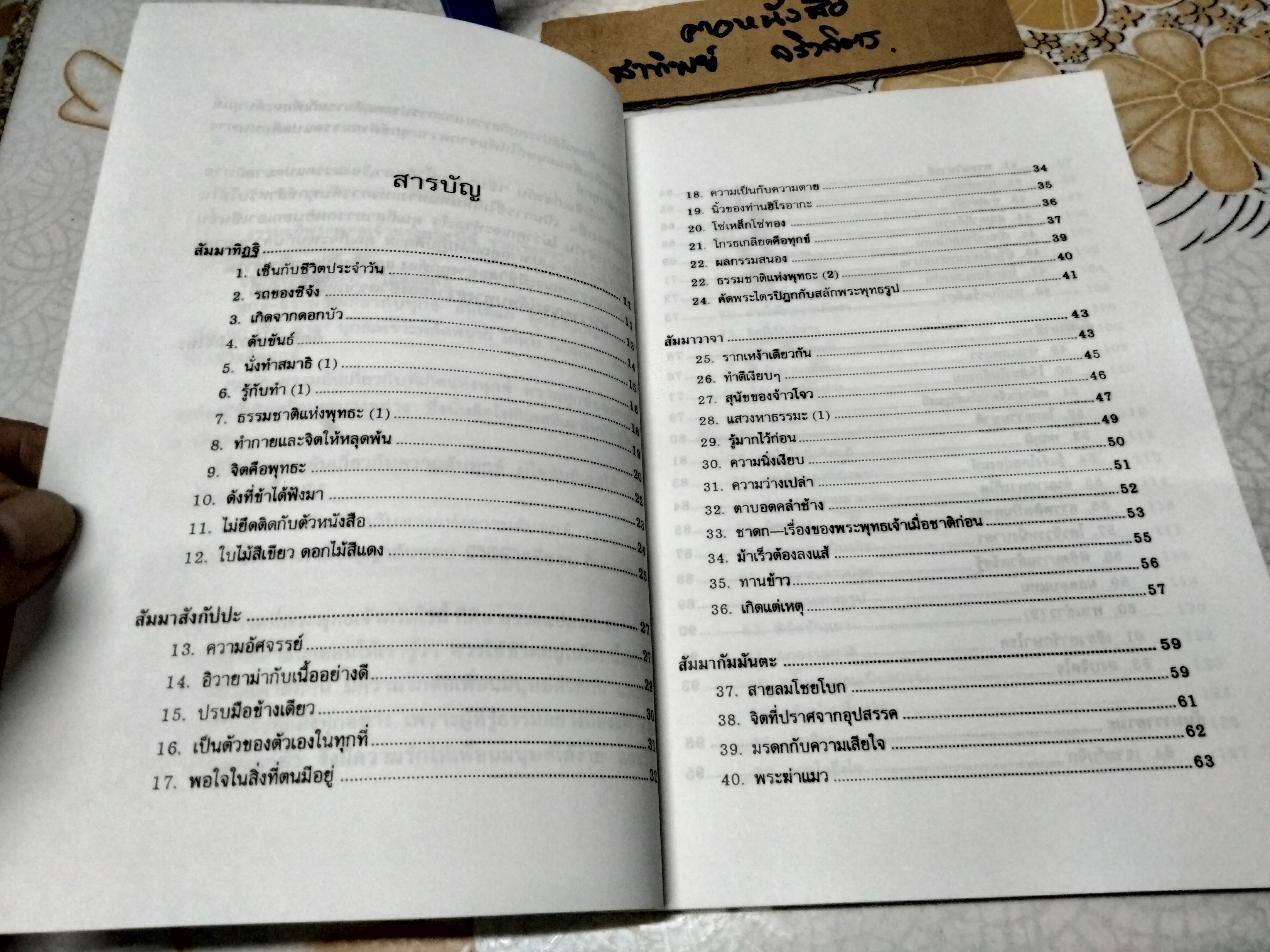 ชนะทุกข์และสร้างสุขแบบเซน คัตซึรากาวา มิจิโอะ เขียน อดุลย์ รัตนมั่นเกษม แปลและเรียบเรียง พิมพ์ครั้งที่ 2/2544 สนพ.สุขภาพใจ **สินค้าหมด**