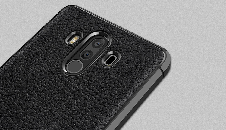 เคส Huawei Mate 10 Pro #เคสฝาหลัง TPU ผิวลิ้นจี่กันลื่นเคสคุณภาพดีราคาเบาๆสบายกระเป๋า