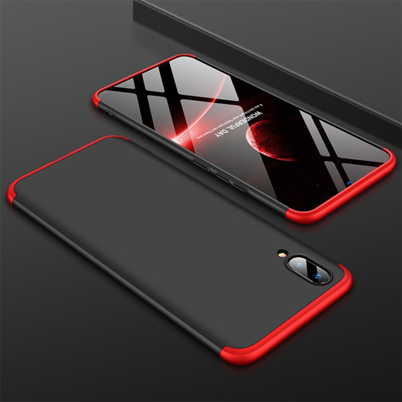 Case vivo V11 / V11 Pro #เคสฝาหลังพลาสติกแข็ง Detachable All-wrapped Matte แยกชิ้นได้