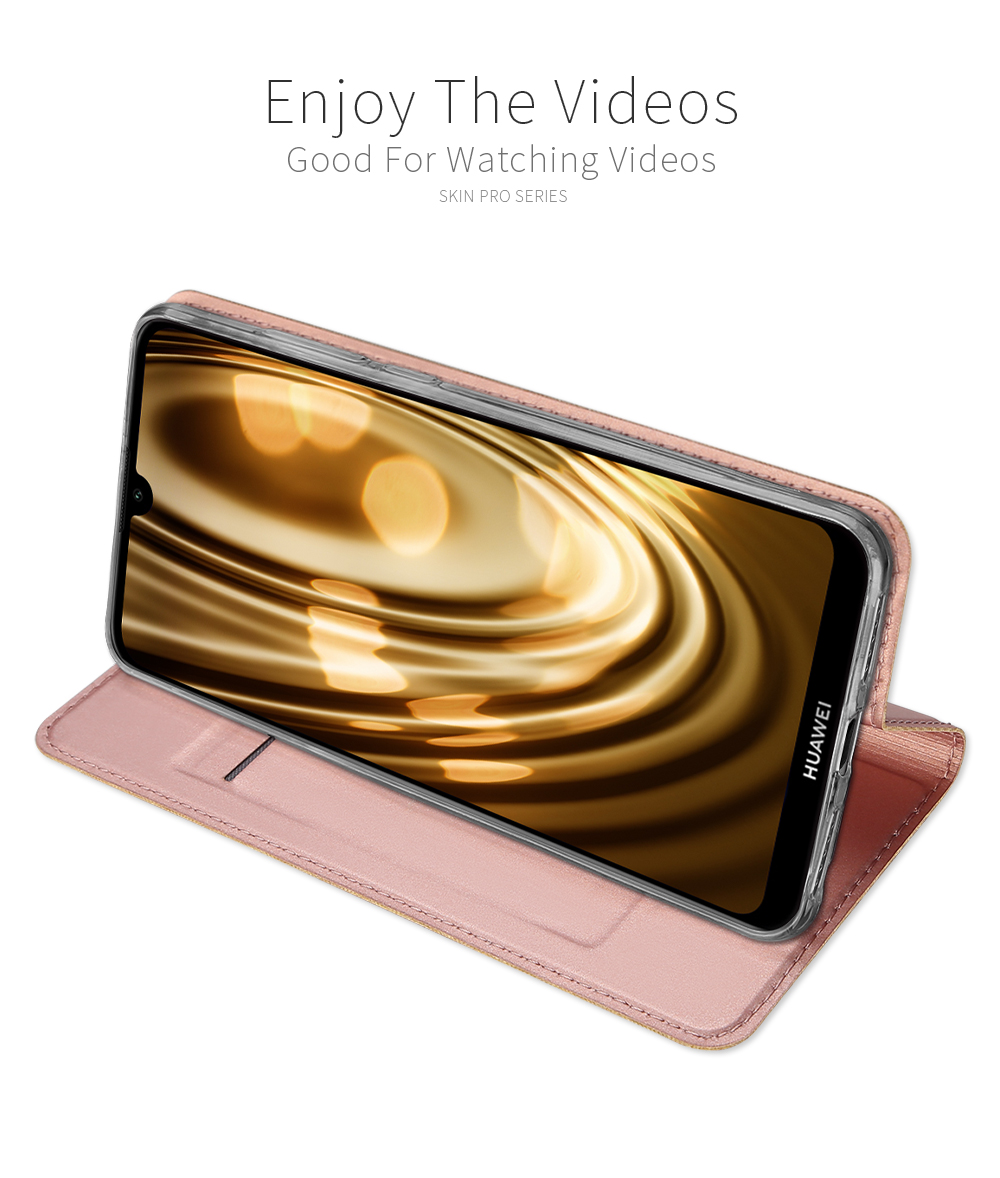 เคส Huawei Y7 Pro (2019) #เคสฝาพับ DUX DUCIS Skin Pro Series คุณภาพดีราคาถูก