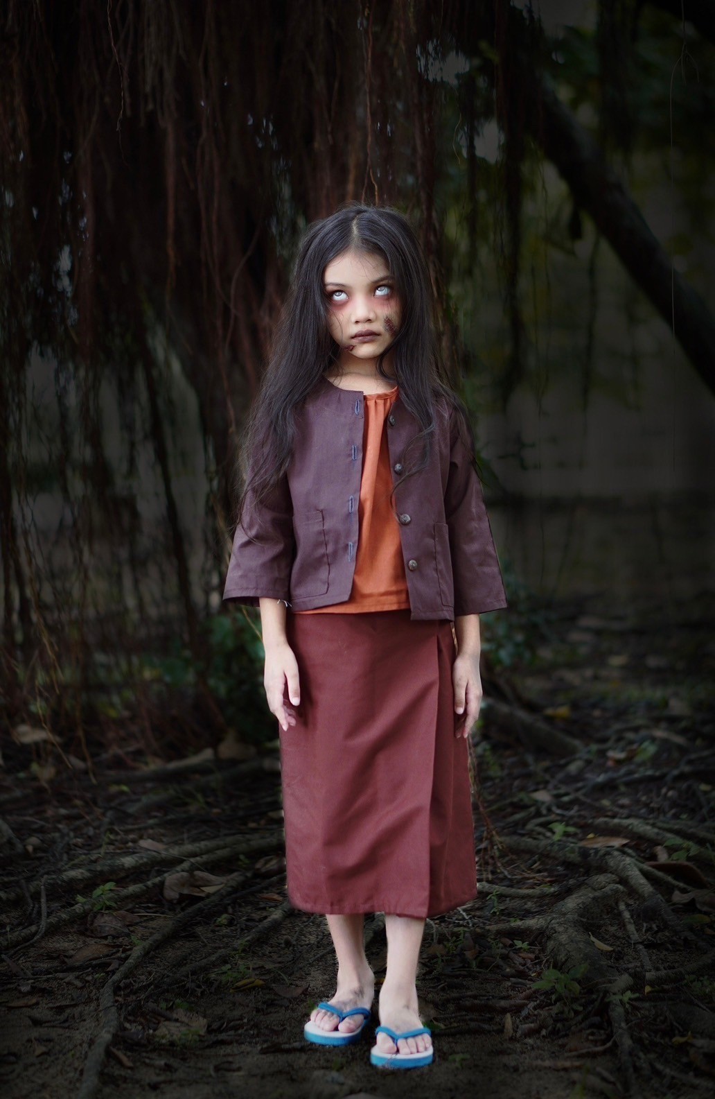 ชุดแฟนซีเด็กหญิง ผีปอบ