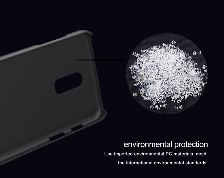 Case Samsung Galaxy J7+ #เคสฝาหลัง NILLKIN แท้รุ่น Super Frosted Shield คุณภาพดีราคาถูก
