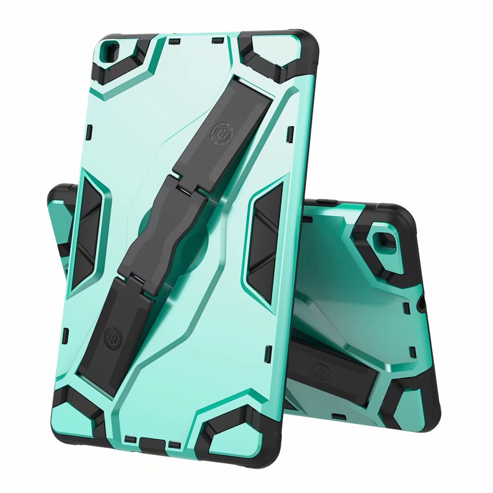 เคส Samsung Galaxy Tab A7 10.4" 2020 (T500,T505,T507) #เคสแท็บเล็ตกันกระแทกมีที่สวมนิ้ว Shield Style Strap Kickstand