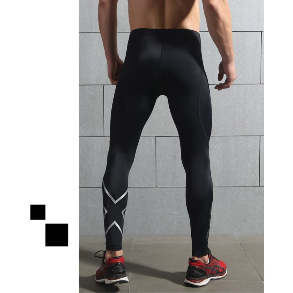 กางเกงรัดกล้ามเนื้อขายาว กางเกงวิ่งมาราธอน ผู้ชาย Running Compression Pants Tights Men Sports EVS(F13)