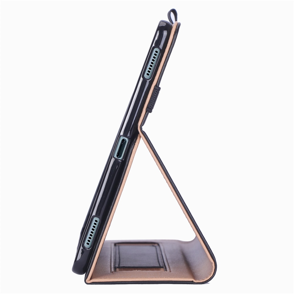 Case SamsungGalaxy Tab S7 FE 12.4"(T730,T736) #เคสฝาพับหนัง PU มีที่สวมนิ้ว Card Holder Stand PU Leather Smart Case