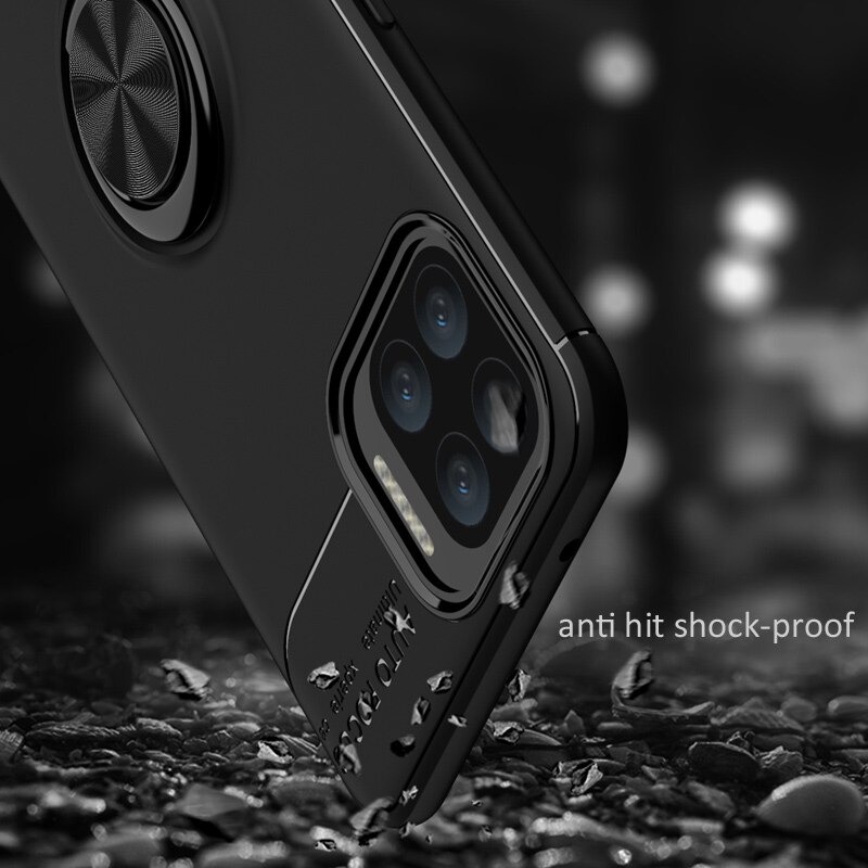 เคส OPPO A93 #เคสฝาหลัง TPU Finger Ring Kickstand (แผ่นโลหะแบบ Built-in)