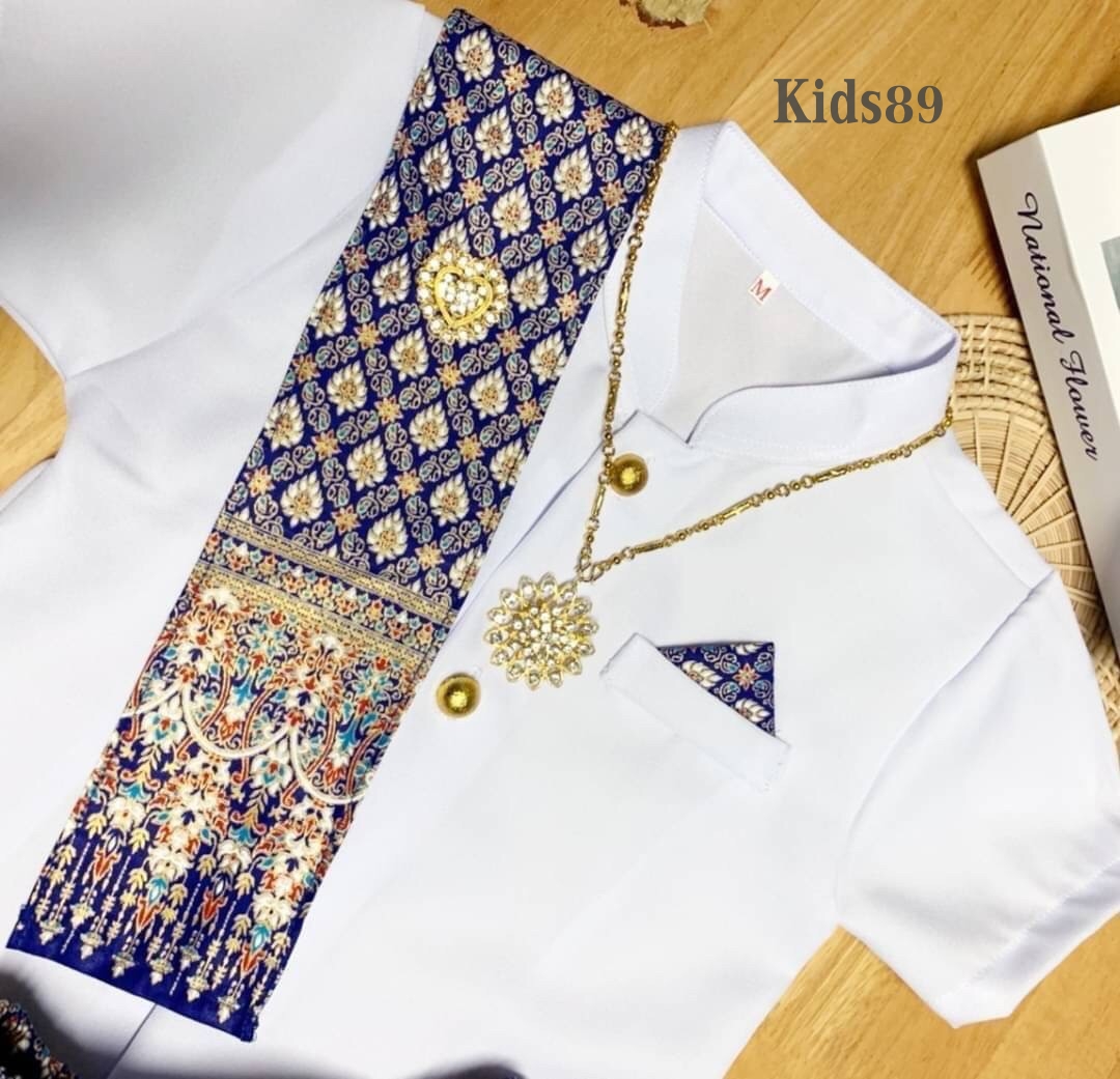 ชุดไทยเด็กชาย set3ชิ้น