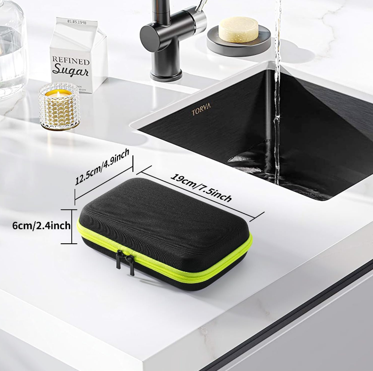 NeeGo® Case for Philips Norelco OneBlade Hybrid Electric Trimmer & Shaver Protective Cover Storage Bag กระเป๋าเก็บเครื่องโกนหนวดไฟฟ้า และอุปกรณ์เสริม