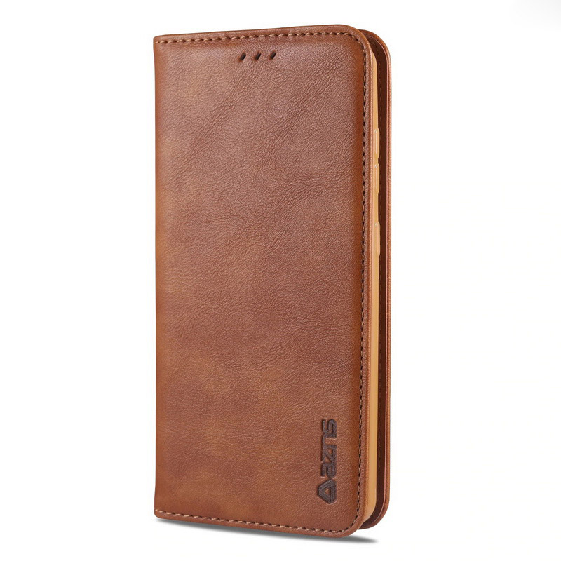 เคส Samsung Galaxy S20+ #เคสฝาพับ AZNS สไตล์ Retro หนัง PU มีช่องเสียบการ์ด