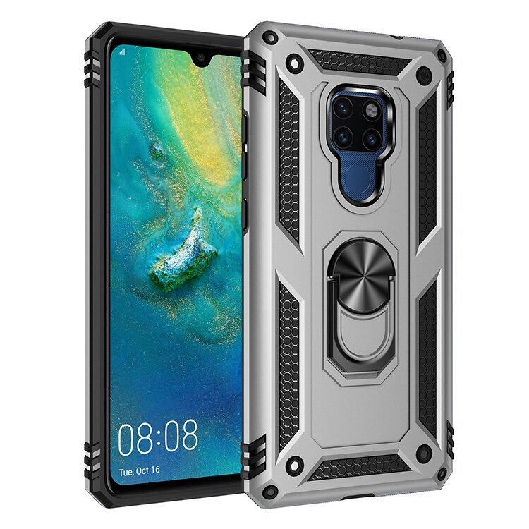 Case Huawei Mate 20 X #เคสฝาหลัง Hybrid TPU+PC มีแหวนสวมนิ้ว