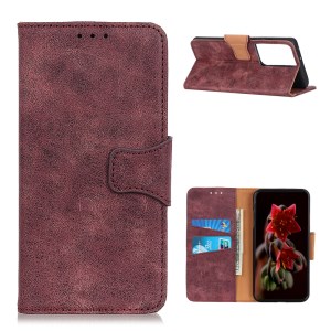 Case Samsung Galaxy S21 Ultra 5G#เคสแบบกระเป๋าสตางค์สไตล์วินเทจ Vintage Style Wallet Leather