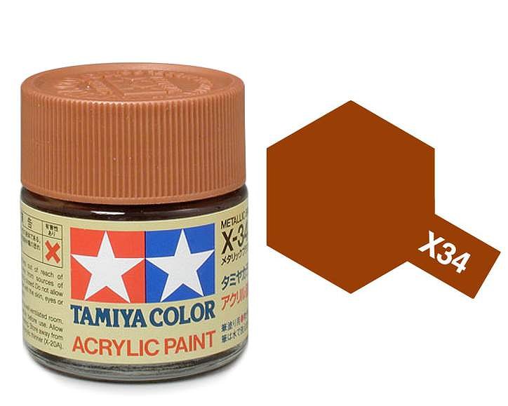 X-34 Metallic Brown