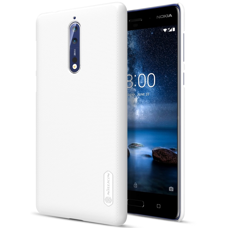Case Nokia 8 #เคสฝาหลัง NILLKIN แท้รุ่น Super Frosted Shield คุณภาพพรีเมี่ยม