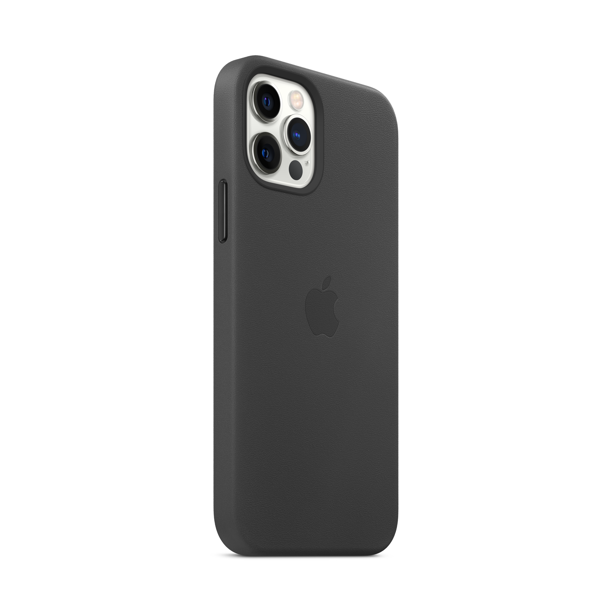 เคสหนัง สำหรับ iPhone 12 | 12 Pro พร้อม MagSafe เคส เคสโทรศัพท์ เคสมือถือ เคสiPhone iPhone 12 | 12 Pro Leather Case with MagSafe, Black (Apple®)