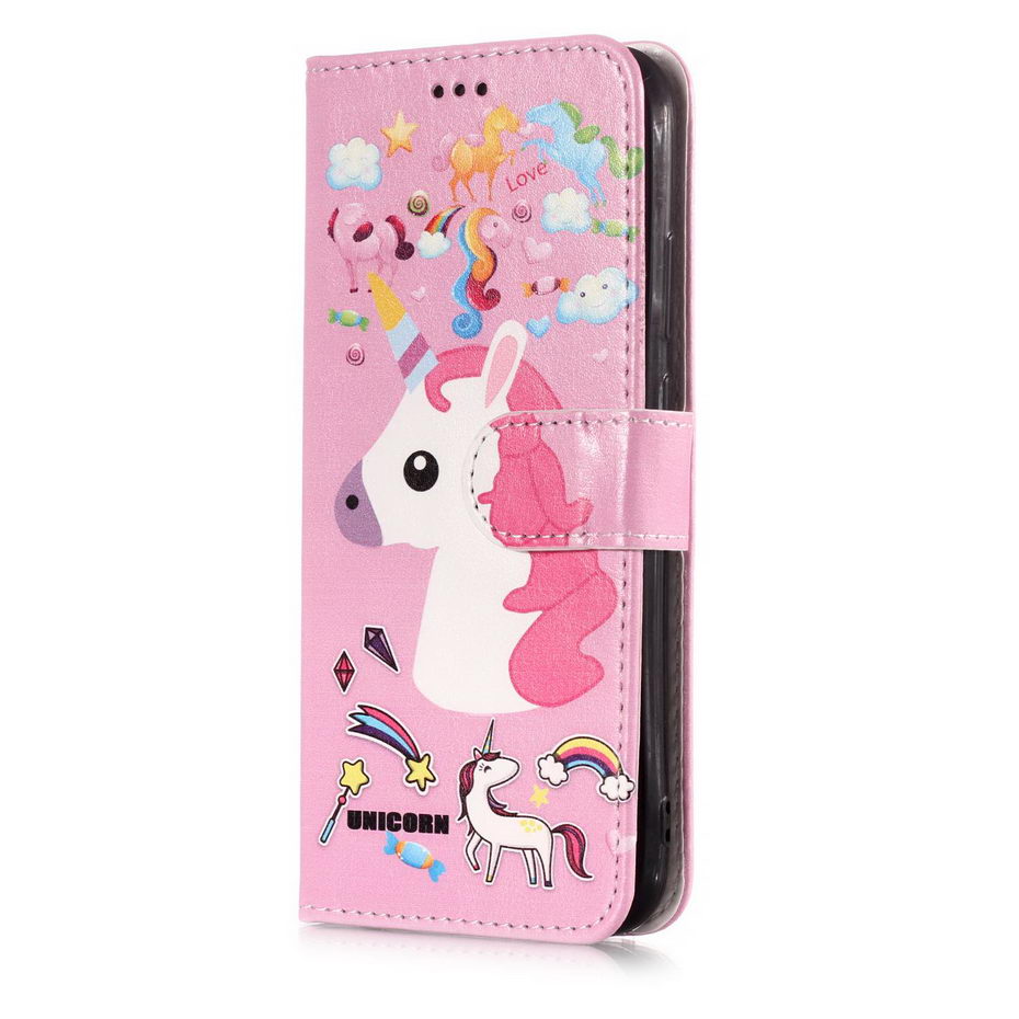 Case Huawei P20 Lite/Nova 3e #เคสฝาพับสไตล์กระเป๋าสตางค์พิมพ์ลายสวยๆ Pattern Printing Wallet Leather