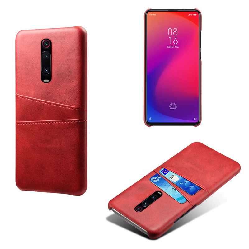 เคส OnePlus 7 Pro #เคสฝาหลังหุ้มหนัง Double Card Slots PU Leather Coated