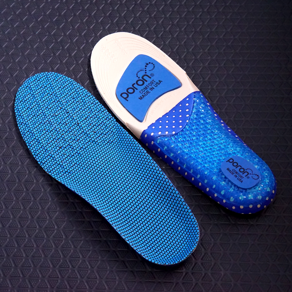 แผ่นรองพื้นรองเท้ากันกระแทก สำหรับวิ่ง Poron Insole Sport running (O5)