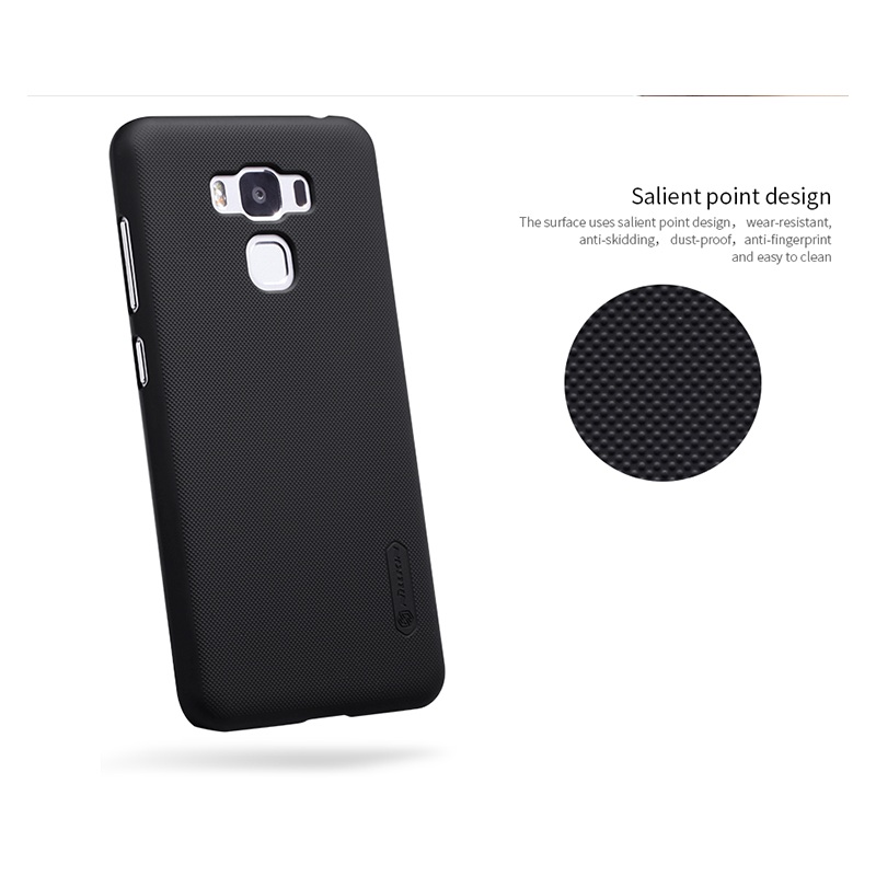 Case Asus Zenfone 3 Max ZC553KL + Screen Film เคสฝาหลัง Plastic NILLKIN Super Frosted Shield Hard Casing