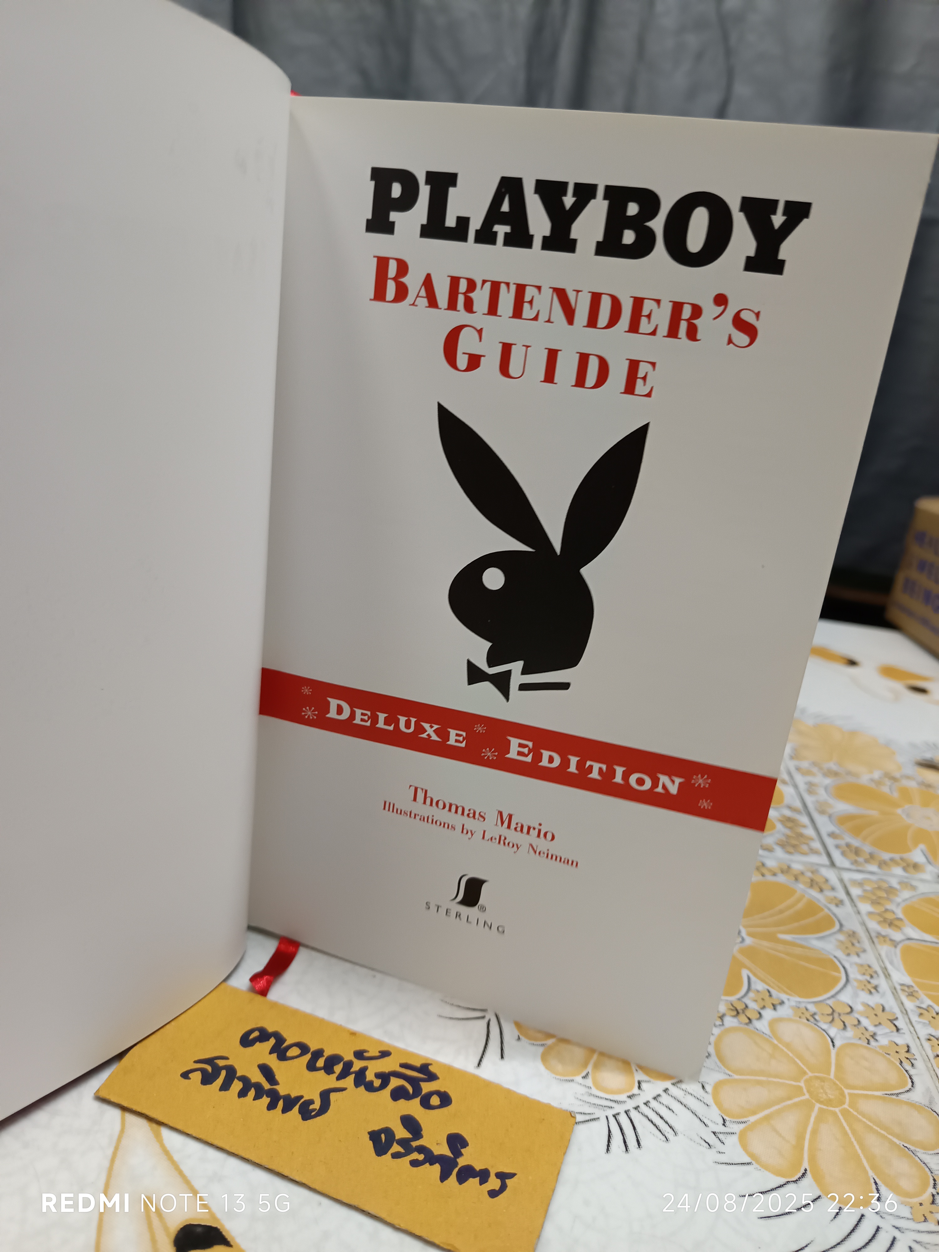 PLAYBOY BARTENDER'S GUIDE (DELUXE EDITION) by Thomas Mario