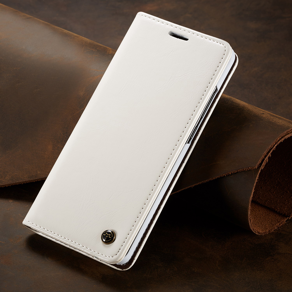 Case Huawei P30 #เคสฝาพับหนัง PU ผิวมัน CASEME Oil Wax PU Leather Cover Business Flip