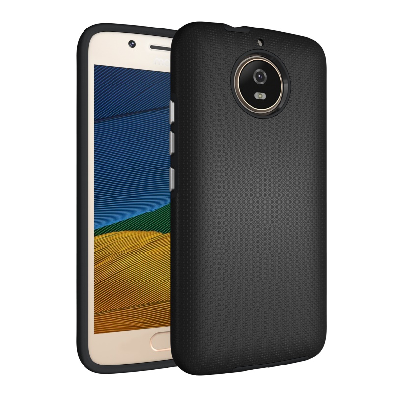 Case Moto G5S plus 5.5 นิ้ว #เคสฝาหลังเกราะป้องกัน Hybrid PC+TPU Armor Mobile Case