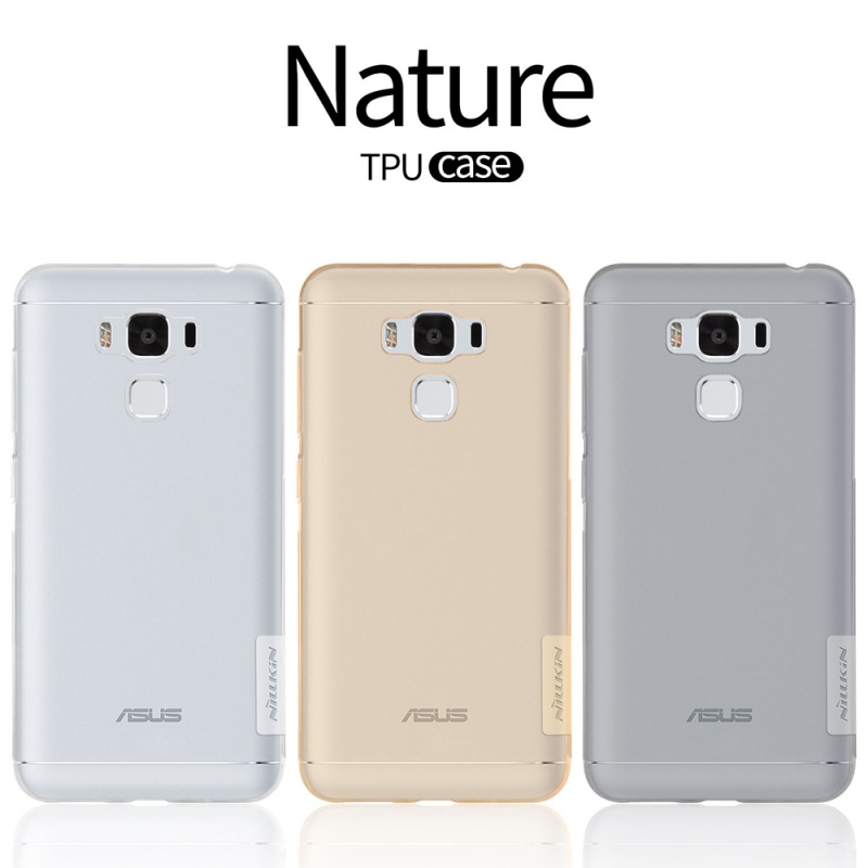 Case Asus Zenfone 3 Max ZC553KL #เคสฝาหลัง TPU นิ่มสีโปร่งใส NILLKIN Nature TPU Phone Case หนา 0.6 mm