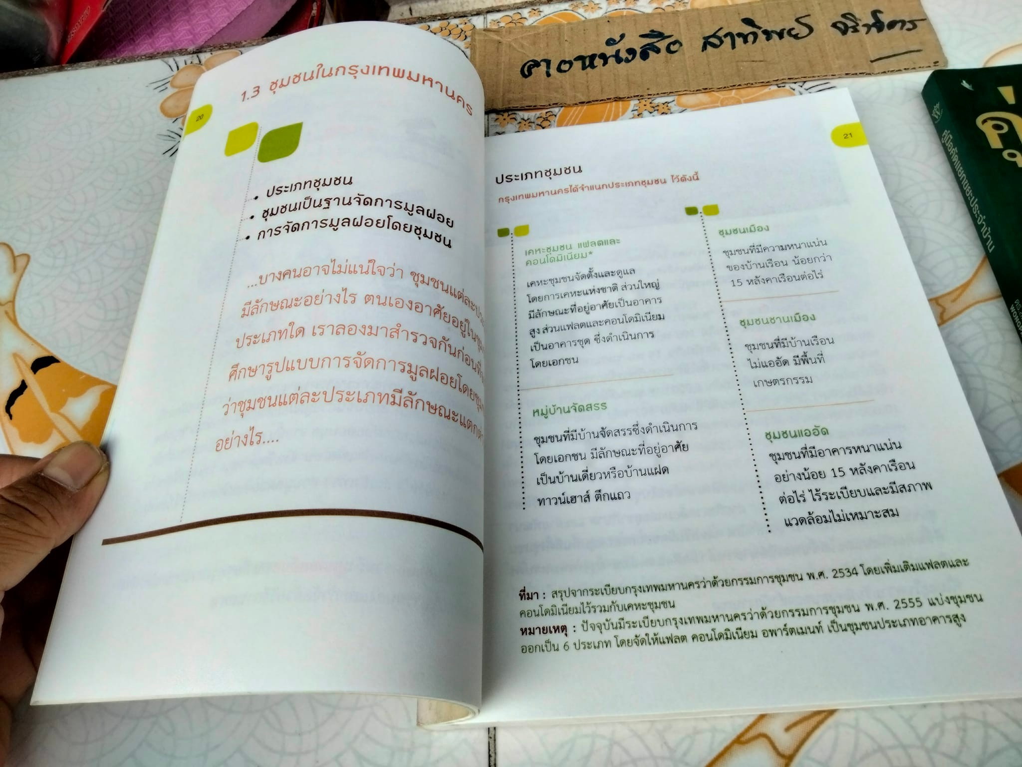 คู่มือแนวทางการจัดการขยะมูลฝอยและสิ่งแวดล้อมโดยชุมชน และ คู่มือคัดแยกขยะประจำบ้าน โดย ดร.สมไทย วงษ์เจริญ (Wongpanit Group) - ขายรวม 2 เล่ม **สินค้าหมด**