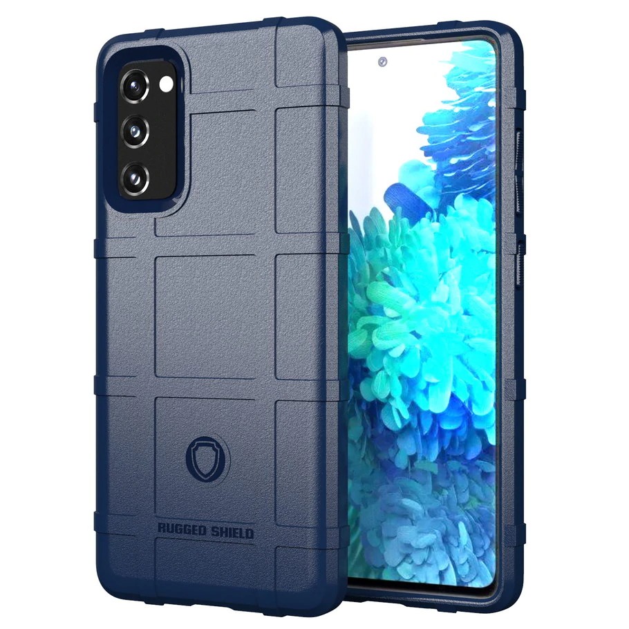 Case Samsung Galaxy A03s #เคสฝาหลัง Rugged Shield Series Soft Silicone Shock Absorption Matte กันกระแทก